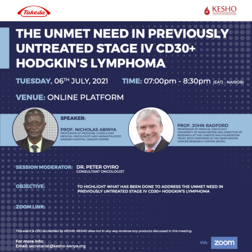 The Unmet Need In Previously Untreated Stage IV CD30