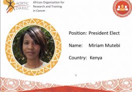 Dr Miriam Mutebi – AORTIC President-Elect