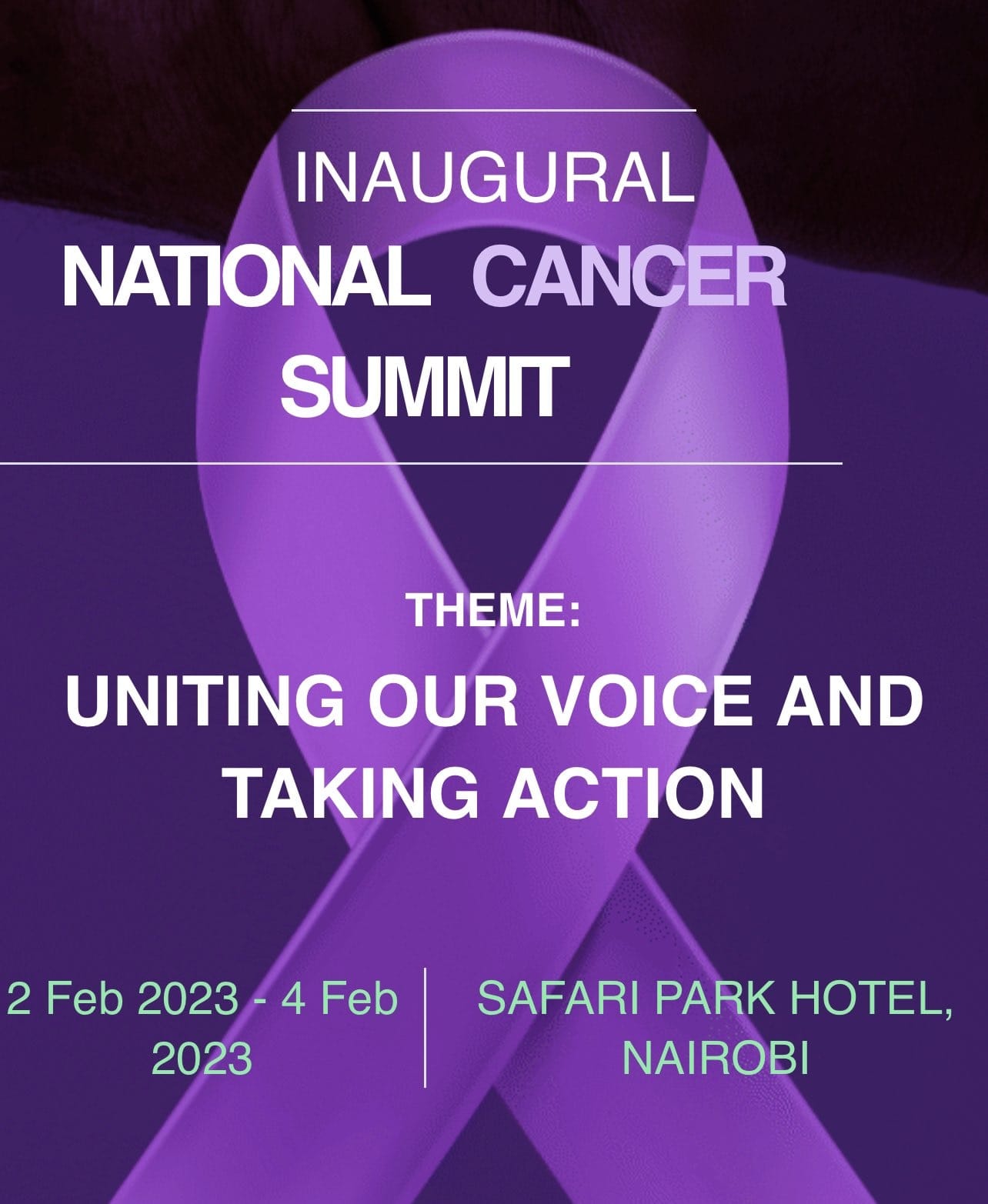 National Cancer Summit